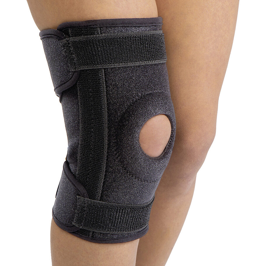 0556 Boosted Knee Support with Spiral Plates