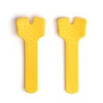 FP/06/00 PAIR OF FOREARM PROTECTION YELLOW